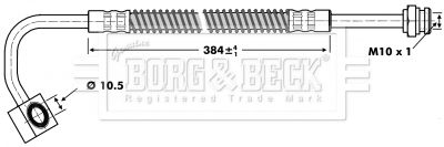 BORG & BECK Pidurivoolik BBH6733